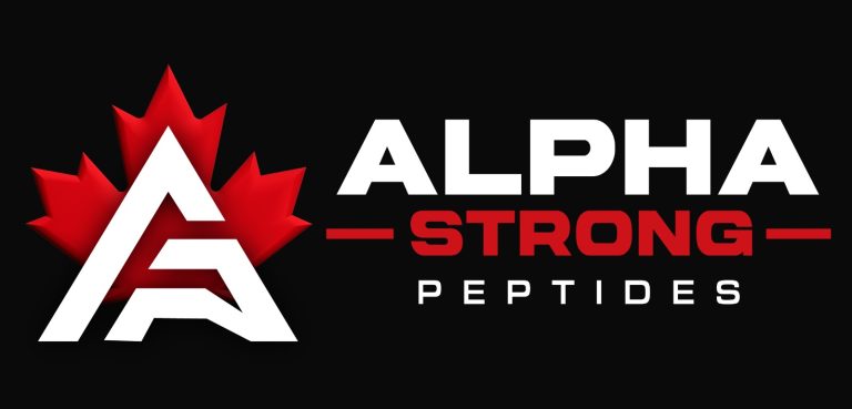 Alpha Strong Peptides logo