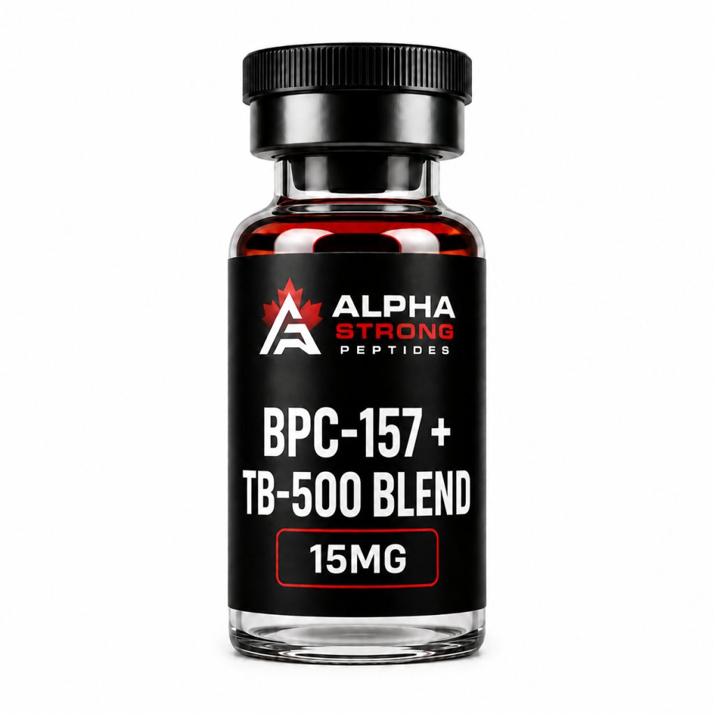 BPC-157 TB-500 blend research peptide vial – Alpha Strong Peptides