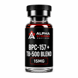 BPC-157 TB-500 blend research peptide vial – Alpha Strong Peptides
