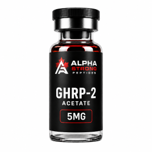 GHRP-2 Canada research peptide vial – Alpha Strong Peptides