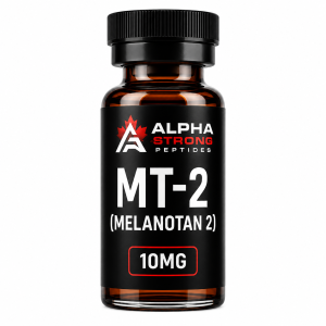 Melanotan II Canada research peptide vial – Alpha Strong Peptides