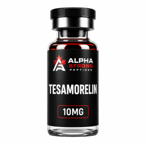 Tesamorelin Canada research peptide vial – Alpha Strong Peptides